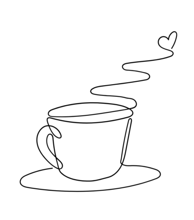 mug with heart